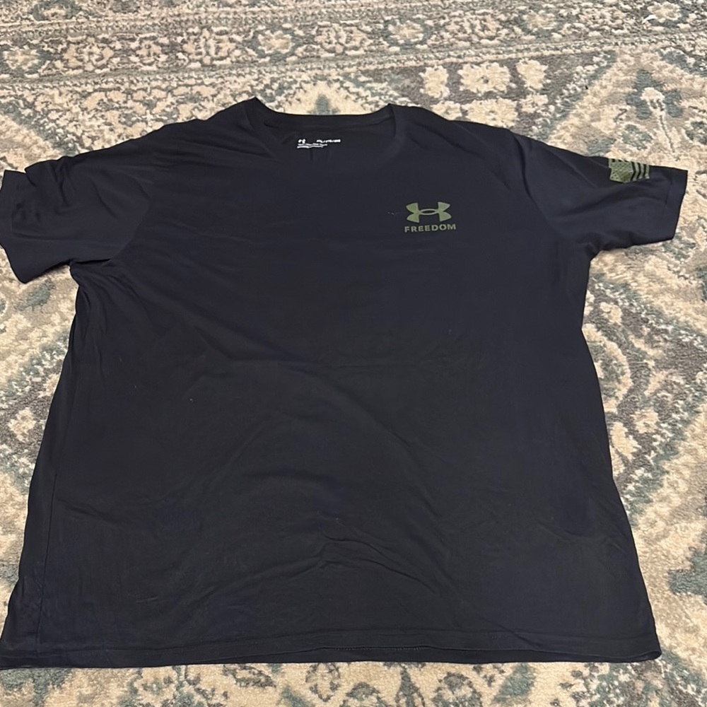 Under Armour Men's Black Freedom T-Shirt